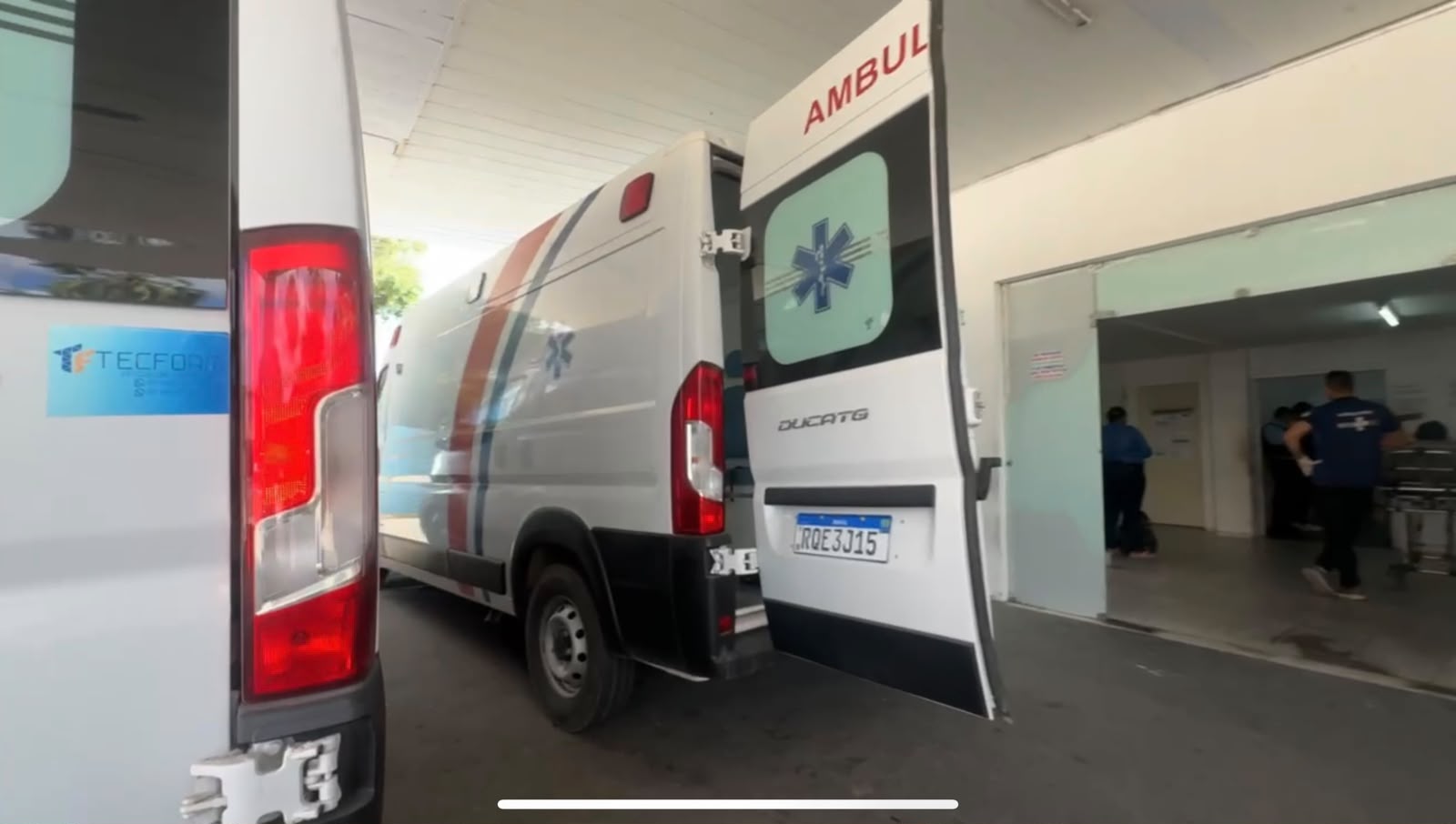 Ônibus escolar attropela duas crianças durante desembarque no RN; menina de 5 anos passa por cirurgia