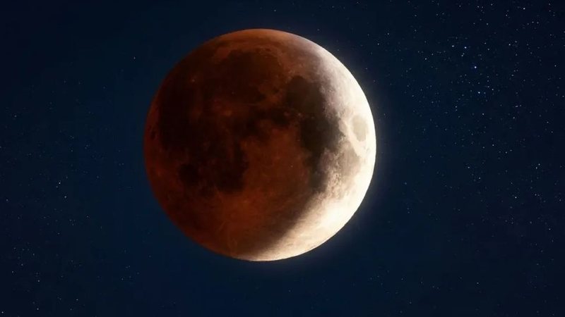 Eclipse lunar poderá ser visto no RN nesta quinta; veja o melhor horário para observar a Lua