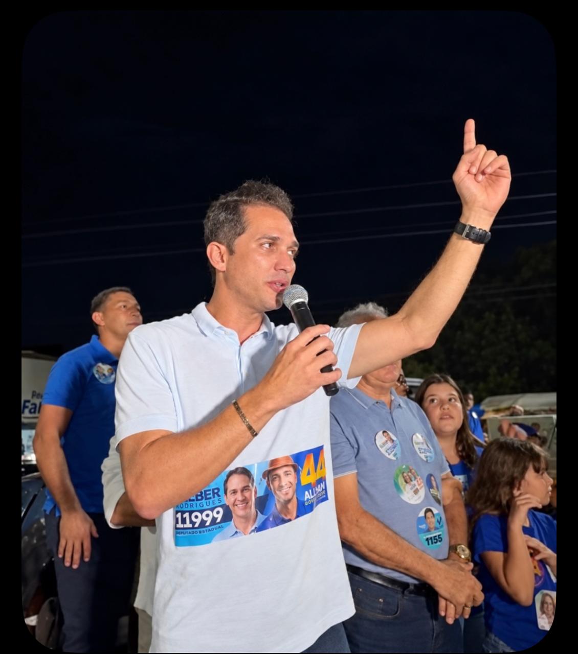 Mais uma pesquisa coloca Kleber Rodrigues em primeiro lugar na reta final da campanha