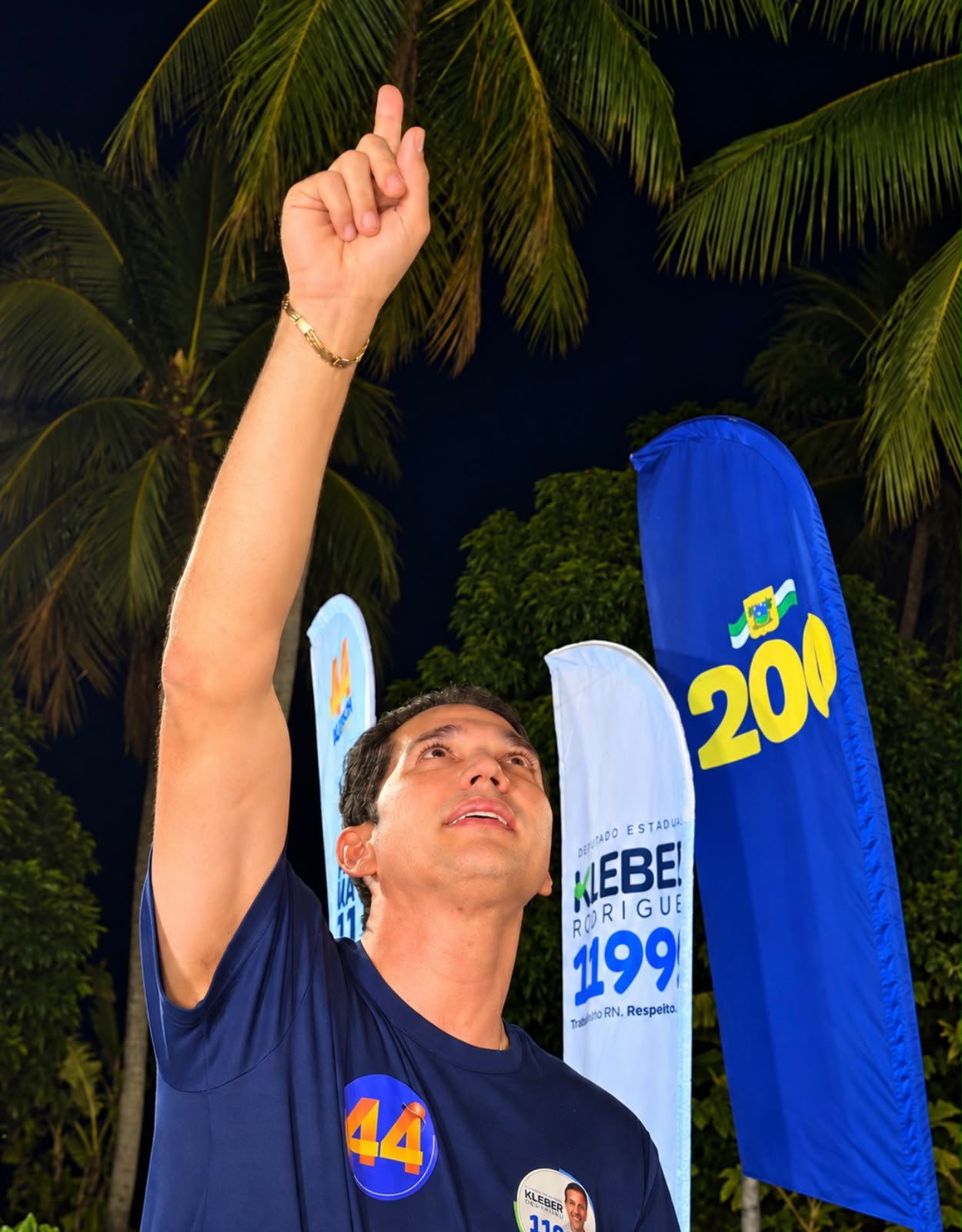 Kleber Rodrigues aparece em primeiro lugar na pesquisa espontânea para deputado estadual no RN