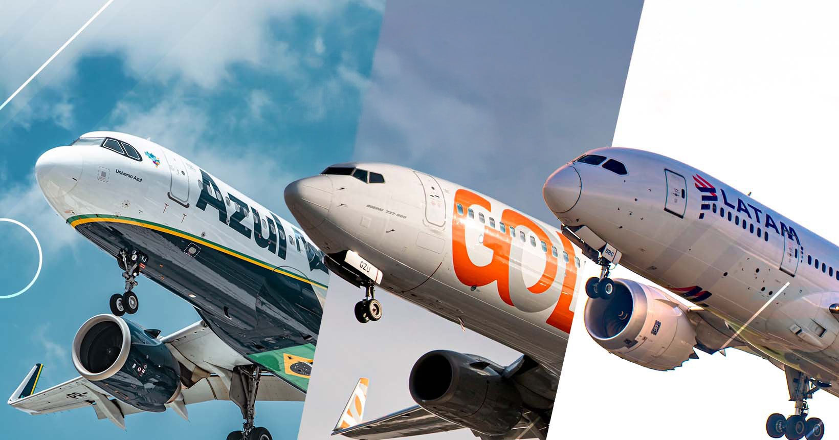 Fim de semana de ofertas! Voos pelo Brasil a partir de R$ 266 ida e volta com Azul, Gol e Latam