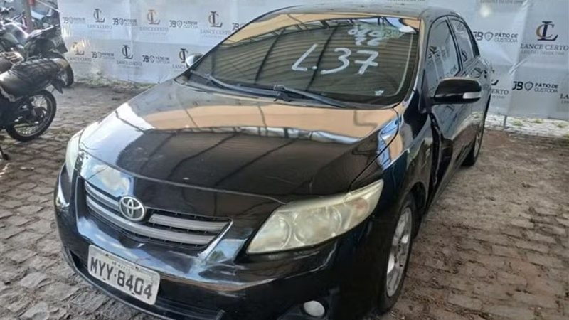 Corolla por R$ 20,2 mil e motos a partir de R$ 1 mil: Detran-RN abre leilão com 95 lotes