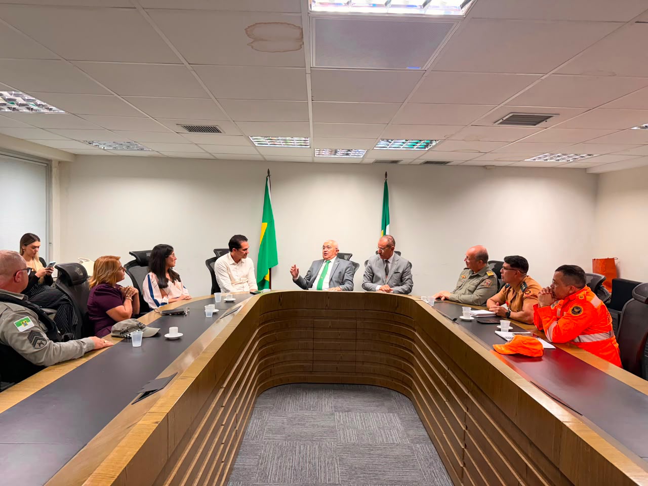 Kleber Rodrigues participa de reunião para reforçar segurança do 5º Gastrofest Tapuia, em Sítio Novo