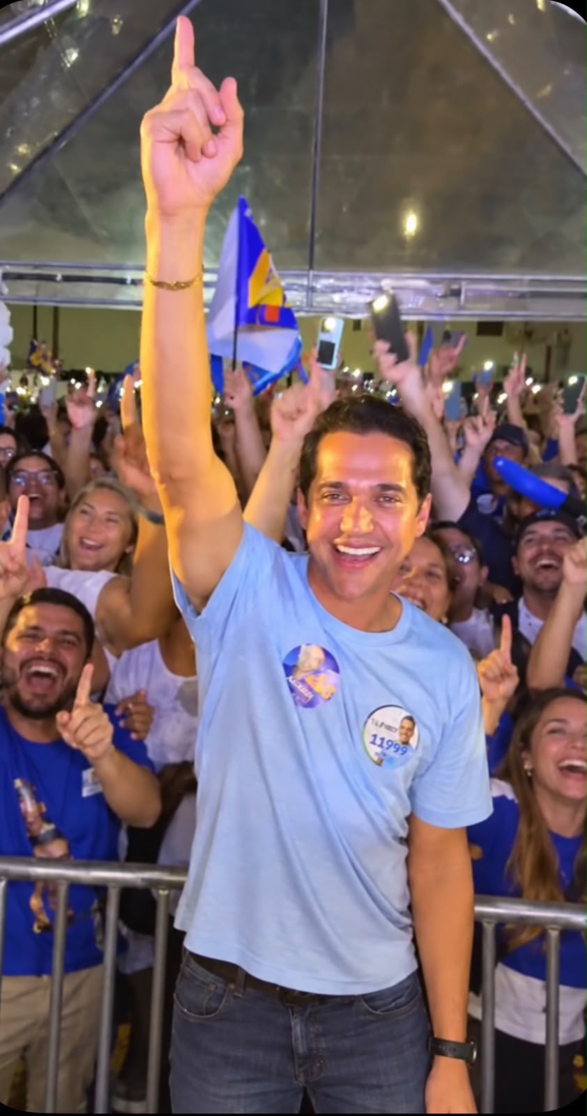Kleber Rodrigues encerra campanha em Monte Alegre com a Vigília da Vitória nesta quinta-feira